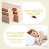 Fun and Safe White Queen Floor Bed with Guardrails and Door for Kids - 3 of 4