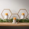 Vance Kitira 6" Brown Sugar Timber Pillar Candle - 4 of 4