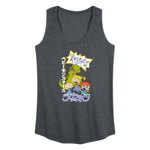 Women's - Rugrats - Japanese Poster Graphic Racerback Tank - 1 of 4