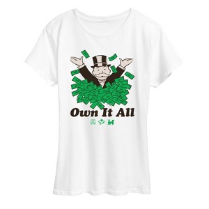 Women's - Monopoly - Own It All Short Sleeve Graphic T-Shirt - 1 of 4