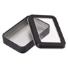 Unique Bargains Tinplate Portable Compact Durable Storage Containers with Clear Lid 3 Pcs - 4 of 4