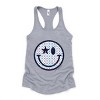 Simply Sage Market S.W.Smiley Patriotic Stars Racerback Tank - 2 of 4