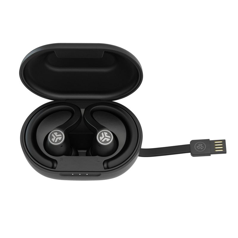 JBuds Air Sport True Wireless Bluetooth Headphones - Black, 5 of 8