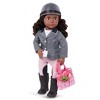 Our Generation Rashida with Horse & Trailer Accessory Set Posable 18" Doll Equestrian Bundle - image 3 of 4