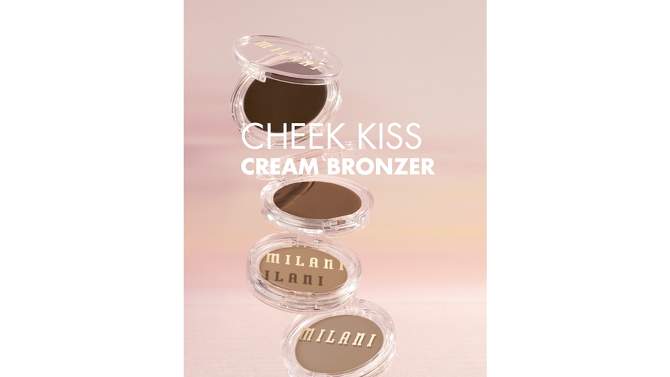 Milani Cheek Kiss Cream Bronzer - 0.21oz, 2 of 10, play video