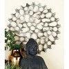 Set of 3 Metal Starburst Wall Decors with Cutout Design - Olivia & May - image 2 of 4