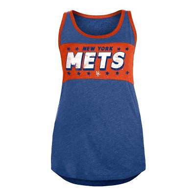 New York Giants Mitchell & Ness Cotton Tank Top - Mens