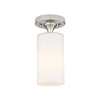 Crown Point - 1 Light Flush Mount In Industrial Style-9.63 Inches Tall and 3.88 Inches Wide