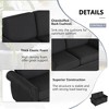 57.9" Orisfur Pull-Out Sleeper Sofa with Twin Memory Foam Mattress & USB Ports - Convertible Loveseat for Small Spaces - 4 of 4