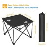 Racxily 1Pc Foldable Camping Table Portable Picnic Table Lightweight Travel Desk for picnic - 2 of 4