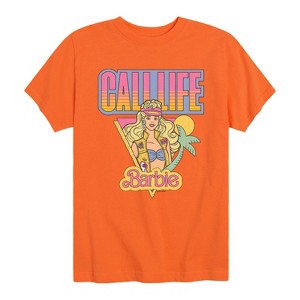 Boys' - Barbie - Cali Summer Short Sleeve Graphic T-Shirt - 1 of 4