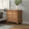 Giorgio 3 - Drawer Nightstand with  Built-In Outlets|HULALA HOME-Acorn - 3 of 4