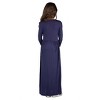 24seven Comfort Apparel Girls Three Quarter Sleeve Pleated Maxi Dress - 3 of 4