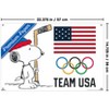 Trends International Team USA x Peanuts – Olympic Hockey Snoopy Unframed Wall Poster Prints - 3 of 4
