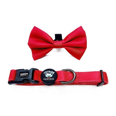 Joyride Harness Premium Matching Dog Collar + Free Removable Bowtie