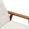 CAVINAS Luxury Velvet Accent Chair with Wood Frame,Arm Chair for Living Room, Bedroom - 4 of 4