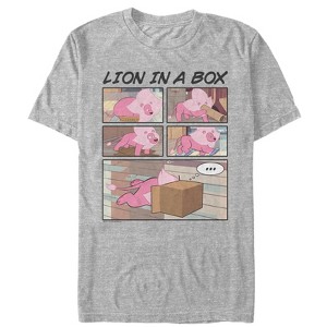 Men's Steven Universe Lion in a Box T-Shirt - 1 of 4