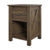 Cesicia 18 x17 x24" Rustic Style Nightstand - 2 of 4