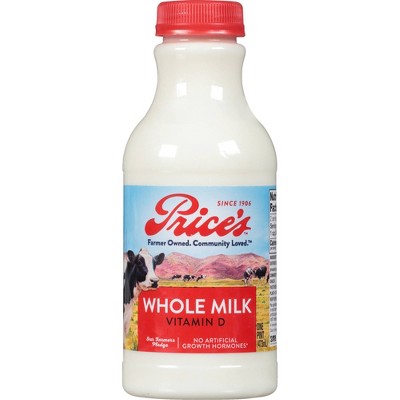 Price's Whole Milk - 1qt