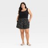 Women's High-Rise Linen Pull-On Shorts - Ava & Viv™ - 3 of 3