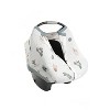 Little Unicorn Cotton Muslin Car Seat Canopy - 3 of 4