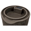 Impressions Bark 50 Gallon Rain Saver - Oak - Good Ideas: Polyethylene, Weatherproof, No Assembly Required - 3 of 4