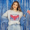 Simply Sage Market Women's Land Of The Free Eagle Short Sleeve Graphic Tee - 2 of 4
