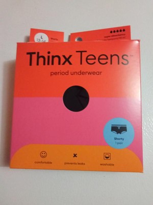 Thinx Teen Super Absorbency Single Briefs - Blue Hologram 13/14 : Target