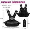 Weighted Vest, Adjustable Weighted Vest for Women (4-10Lb/6-20Lb) – Ironsand Running Vest for Fitness Training Strength Workout Jogging Cardio - 2 of 4