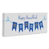 Stupell Industries Happy Hanukkah Star Of David Banner Canvas Art - 2 of 4