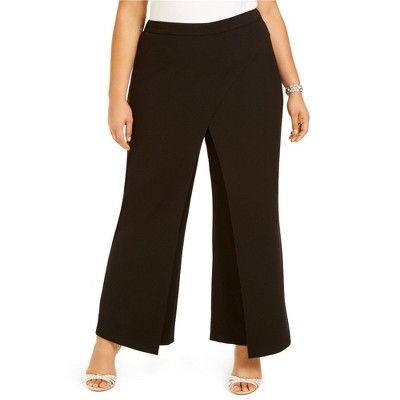 Adrianna Papell Womens Draped Dress Pants