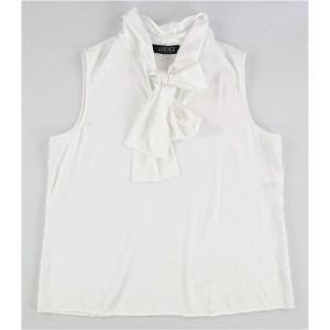 Kasper Womens Bow Tunic Blouse - 1 of 2