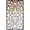 65"H BROWN 3-SHELF WITH FLOWER SHADE FLOOR LAMP - 4 of 4