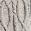Lands' End Women's Cozy Lofty Cable Fluted Midi Sweater Skirt - 4 of 4