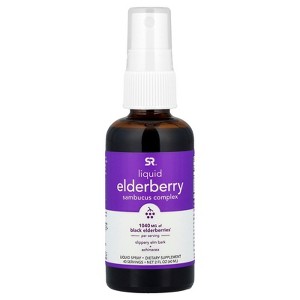 Sports Research Liquid Elderberry Sambucus Complex Liquid Spray, 1,040 mg, 2 fl oz (60 ml) - 1 of 4