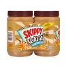 Skippy Twin Pack Natural Creamy Peanut Butter - 40oz - 3 of 4