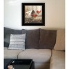 "Playing Around" 15x15 By John Rossini, Ready to Hang Framed Print, Black Frame - 2 of 4