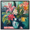 Art Remedy Vase of Bright Tropical Flowers Vase Paintings Framed - 4 of 4