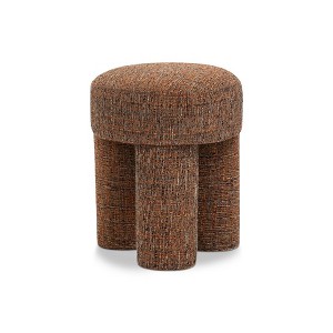 Meridian Furniture,Larson Polyester Fabric Ottoman/Stool - 1 of 4