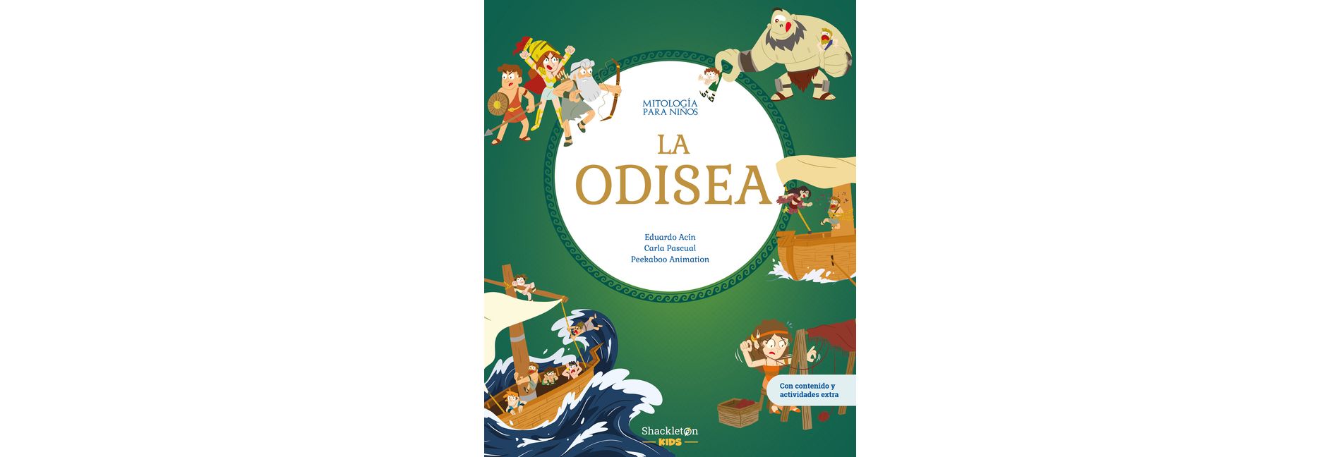 La Odisea / The Odyssey - (Mythology for Children) 2nd Edition by  Eduardo Acín Dal Maschio (Hardcover)