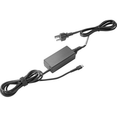 Herstellen nietig wazig Hp Usb-c Power Adapter Black - 45w Max Power Output - Compatible W/  Chromebook X360 & Notebook Pro X2 - Usb Interface - 120 V Ac Input Voltage  : Target