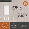 VAXCEL Clybourn Bronze Adjustable Wire Cage Bathroom Vanity Light Fixture - 4 of 4