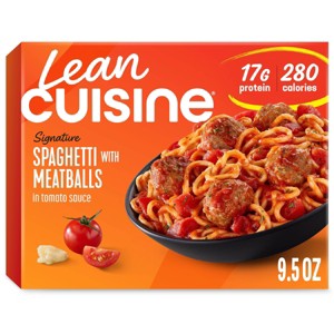 Lean Cuisine Protein Kick Spaghetti And Meatballs Frozen Meal - 9.5oz - 1 of 4