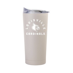 NCAA Louisville Cardinals Sand Powder Coat Tumbler - 20oz - 1 of 2