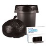 Boardwalk Low-Density Waste Can Liners, 60 gal, 0.65 mil, 38" x 58", Black, 25 Bags/Roll, 4 Rolls/Carton - image 4 of 4