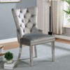 NicBex 2pc Upholstered Dining Chair with Nailhead Trim & Tufted Button for Kitchen,Dining Room - 2 of 4