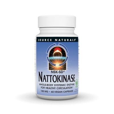 Nattokinase 100 mg by Source Naturals, Inc.  -  60 Capsule