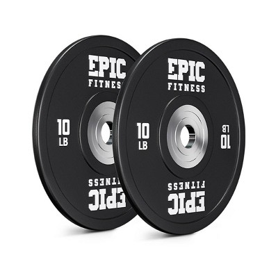 Epic Fitness USA Urethane Competition Barbell Plate - 10lbs
