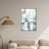 Art Remedy House of Lines II Blue Abstract Wall Art Framed - 2 of 4