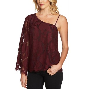 1.STATE Womens Lace One Shoulder Blouse - 1 of 1